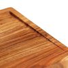vidaXL Chopping Board 43x32x3.5 cm Solid Wood Acacia