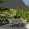 ProGarden Shade Cloth 3x3x3 m Grey Triangle