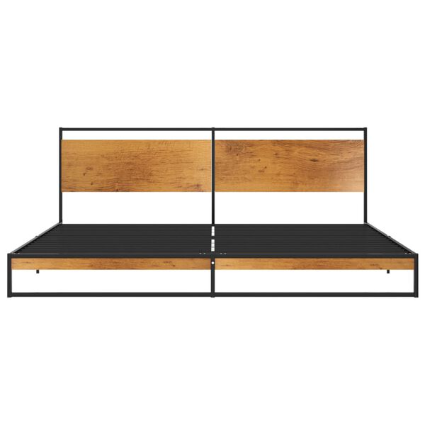 vidaXL Bed Frame without Mattress Metal 200x200 cm