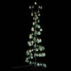 vidaXL LED Christmas Tree with Baubles 100 LEDs Warm White 150 cm