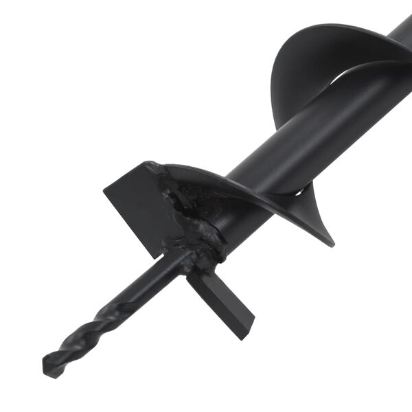 vidaXL Auger Drill Steel 80 mm