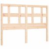 vidaXL Bed Frame without Mattress Small Double Solid Wood Pine