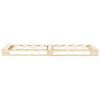 vidaXL Pallet Bed Frame without Mattress Solid Pine Wood 90x200 cm
