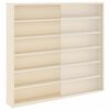 vidaXL Wall Display Case with Shelf Beige 60 x 8.5 x 54 cm Plywood