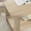 vidaXL Coffee Table Sonoma Oak 72 x 50 x 50 cm Engineered Wood