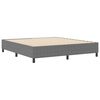 vidaXL Platform Bed Frame Light Grey 180 x 200 cm Fabric