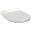 vidaXL Soft-close Toilet Seat with Quick-release Design White