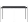 vidaXL Gazebo with Retractable Roof 400x300x233 cm Anthracite