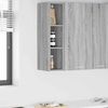 vidaXL Hanging Cabinet Grey Sonoma 20 x 29.5 x 80 cm Engineered Wood