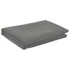vidaXL Table Cloth Round Light Grey &Oslash; 140 cm
