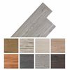 vidaXL Flooring Planks 36 pcs Dark Grey 5.02 m&sup2; PVC