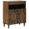 vidaXL Sideboard with Storage Brown 60 x 33.5 x 75 cm Solid Mango Wood