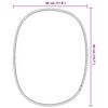 vidaXL Wall Mirror Black 40x30 cm