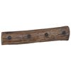 vidaXL Hanger Brown 50 x 8 x 12 cm Solid Reclaim Wood
