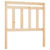 vidaXL Bed Headboard 106x4x100 cm Solid Wood Pine