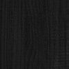 vidaXL Garden Planters 2 pcs Black 40x40x70 cm Solid Pinewood