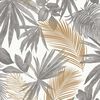 DUTCH WALLCOVERINGS Wallpaper Wild Palms Grey and Beige
