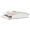 vidaXL Bed Frame without Mattress White 160x200 cm Solid Wood Pine