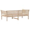 vidaXL Day Bed without Mattress 90x190 cm Single Solid Wood Pine
