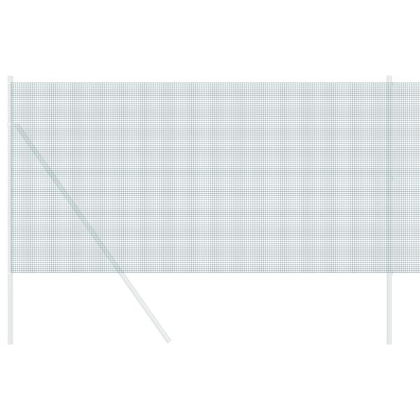 vidaXL Welded Wire Fence Green 1.4 x 10 m