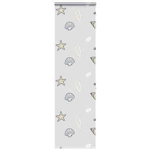 vidaXL Shower Roller Blind with Cassette 60x240 cm Fabric Width 56 cm