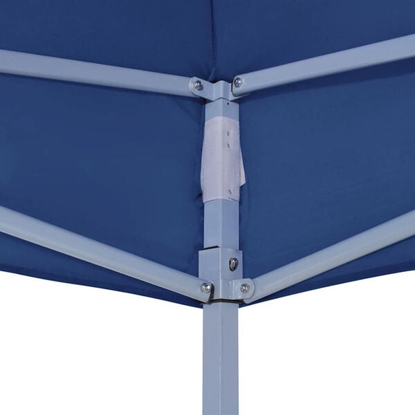 vidaXL Party Tent Roof 2x2 m Blue 270 g/m&sup2;