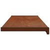 vidaXL Window Sill Brown Wood 120 x 30 x 4.5 cm PVC