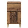 vidaXL Bedside Cabinet Old Wood 40 x 35 x 70 cm Engineered Wood