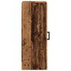 vidaXL Wall Mounted Cabinet Old Wood 34.5x34x90 cm Engineered Wood