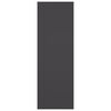 vidaXL TV Cabinet Grey 30.5x30x90 cm Engineered Wood