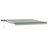 vidaXL Manual Awning Frame with LEDs 4 x 3.5 m