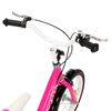 vidaXL Kids Bike 16 inch Black and Pink
