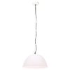 vidaXL Industrial Vintage Hanging Lamp 25 W White Round 41 cm E27