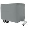 vidaXL Horse Trailer Cover Grey 376x168x240 cm Non-woven Fabric