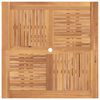 vidaXL Folding Garden Table 110x110x75 cm Solid Wood Teak