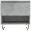 vidaXL Coffee Table Concrete Grey 50x46x50 cm Engineered Wood