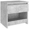vidaXL Bedside Cabinets 2 pcs Concrete Grey 40x30x39 cm Engineered Wood