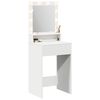 vidaXL Dressing Table White 50 x 41 x 135 cm Engineered Wood