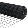 vidaXL Euro Fence Grey 0.4 x 50 m PVC-coated iron