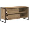 vidaXL TV Cabinet Artisian Oak 100 x 36 x 49.5 cm Engineered Wood