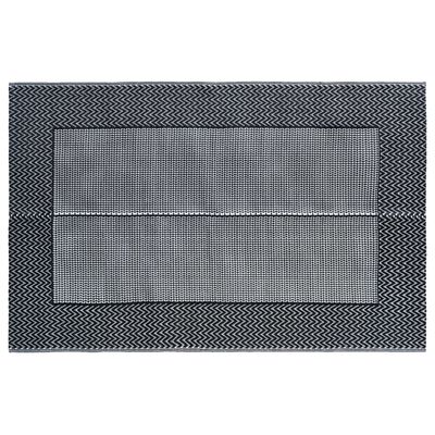 vidaXL Outdoor Carpet Grey 120x180 cm PP