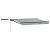vidaXL Electric Retractable Awning 3 x 2.5 m Polyester with PU coating