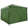 vidaXL Pop-up Canopy Tent Green 300 x 300 cm Fabric