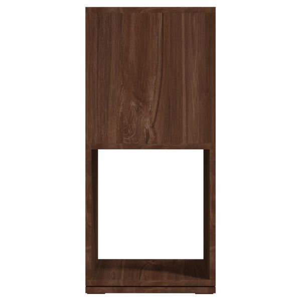 vidaXL Rotating Cabinet Brown Oak 34.5x34.5x75.5 cm Engineered Wood