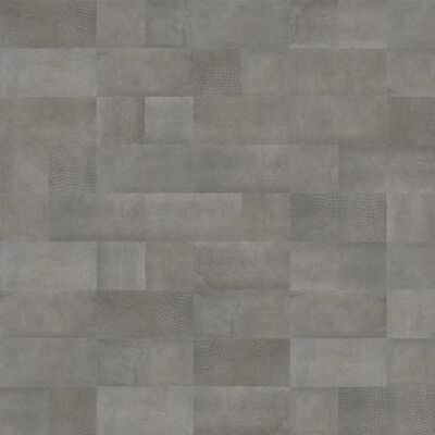 WallArt Leather Tiles Jordan Bluish Grey 32 pcs