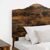 vidaXL Headboard Smoked Oak 90 cm Engineered wood