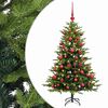 vidaXL Artificial Christmas Tree with Bauble 150 cm 150 LEDs