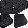 vidaXL Car Mat 4 pcs Black suitable for Toyota C-HR hybrid TPE