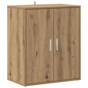 vidaXL Shoe Cabinet Artisan Oak 60x35x70 cm Engineered Wood