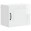 vidaXL Dishwasher Panel Kalmar High Gloss White 50 x 31 x 40 cm